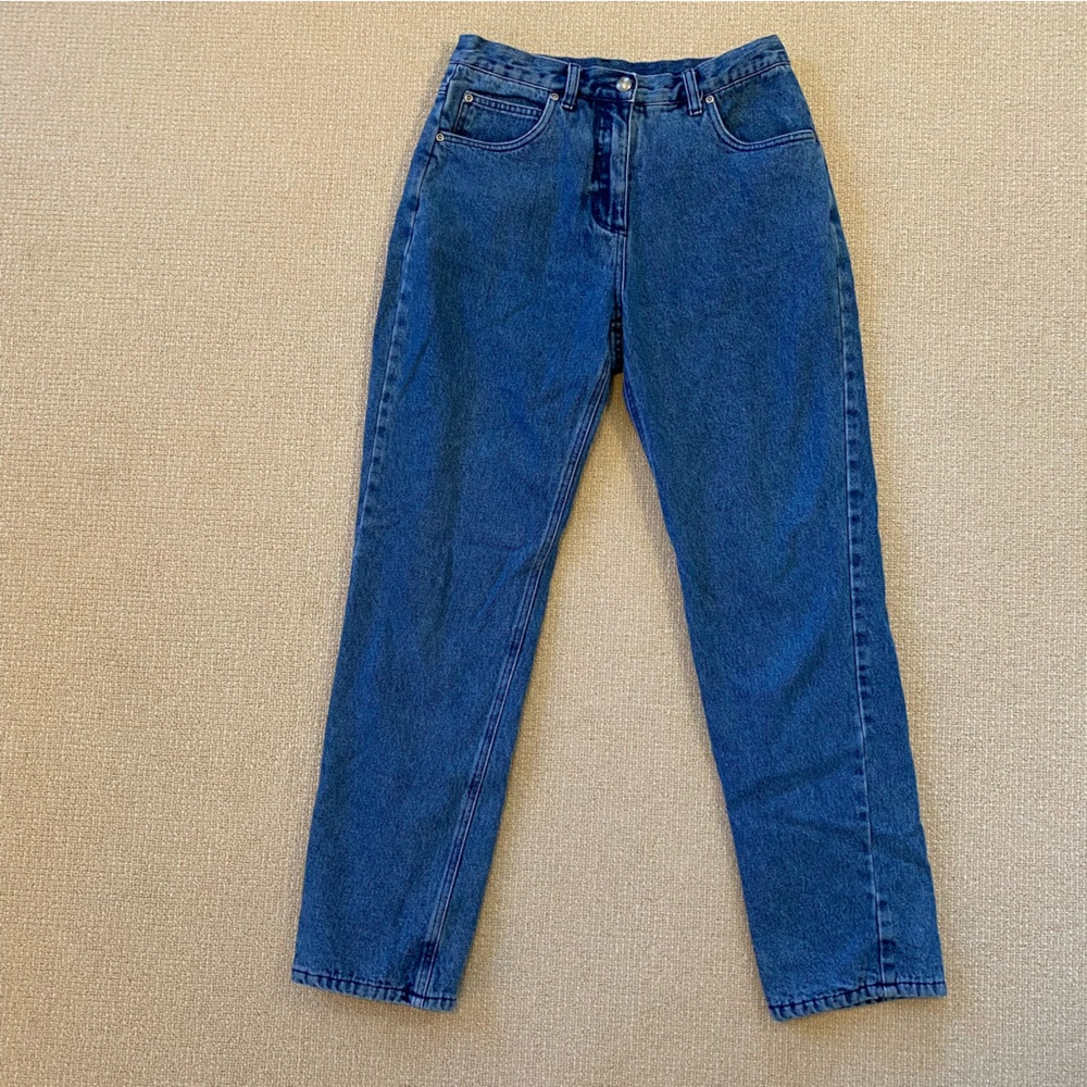 Woolrich Flannel Lined Jeans Women’s Size 8 Dark Denim